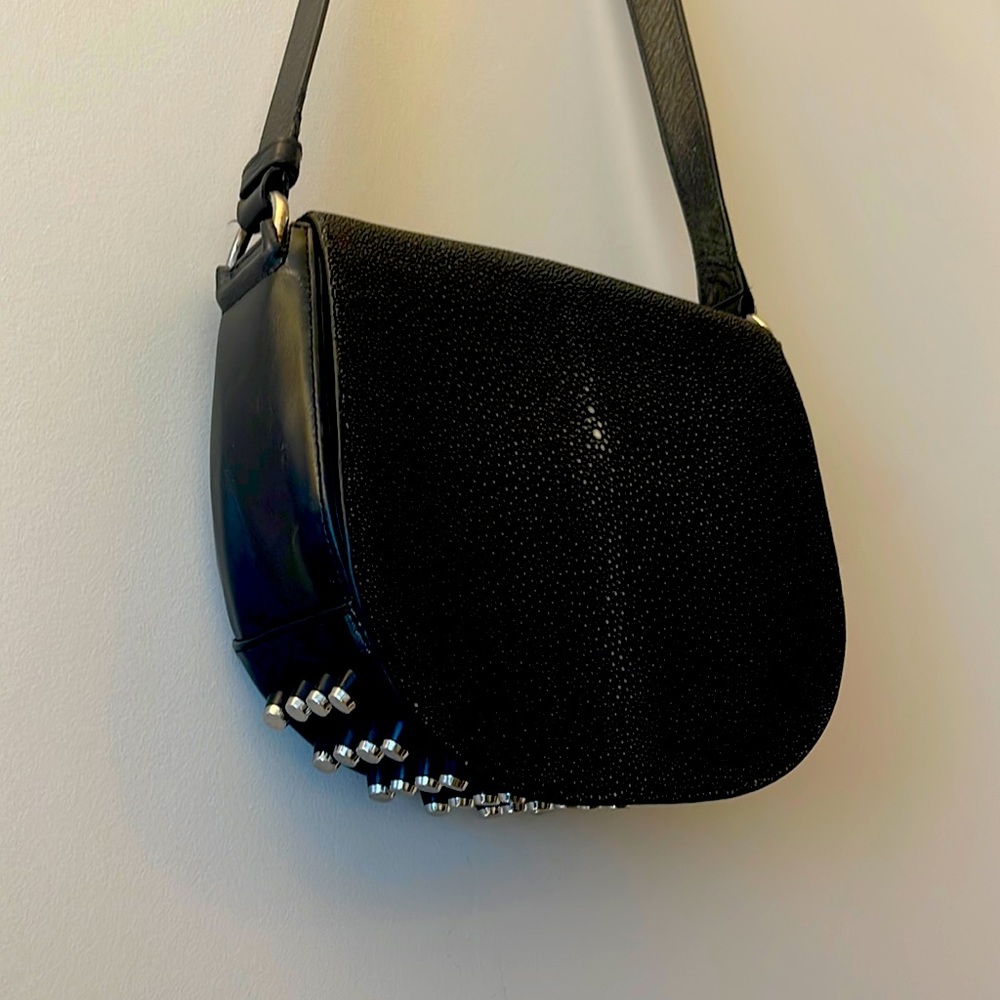 Alexander Wang Sting Ray Crossbody Lai Saddle Bag
